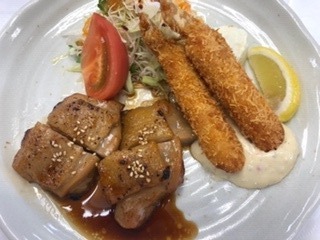 照り焼きチキンとかに足.jpeg